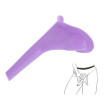 Outdoor Traval Capming Portable Female Urinal Soft Silicone Urination Device Stand Up & Pee for Women