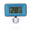 Digital LCD Termómetro De Acuario Con Ventosa Impermeable Mini Fish Tank Interior Termómetro Medición De La Temperatura Pantalla Aqu