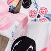 Christmas Toddler Kid Baby Girls Flower Printed Costume Outfit Dresses AU Stock
