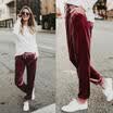 Fashion Women Ladies Trousers Pants Summer Casual Holiday Beach Pants Plus