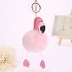 Flamingo Key Chain Ring Key Holder Handbag Car Pendant Accessories Gift