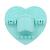 Heart Silicone Makeup Drying Rack Cosmetic Brush Holder Bathroom Accessories Organizer