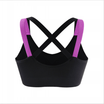 Canis Women Sports Yoga Athletic Solid Wrap Chest Strap Vest Tops Padded Bra UK
