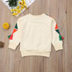UK New Toddler Kids Baby Girls Long Sleeve Autumn Clothes Crew-Neck T-Shirt Tops