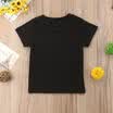 Summer Toddler Kids Baby Boy Girl Short Sleeve Letter Print Tops T-shirt Clothes