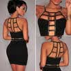 USA Womens Bandage Bodycon Sleeveless Evening Sexy Party Cocktail Mini Dress