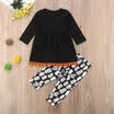 AU Kids Baby Girl Outfit Clothes T-shirt Top DressLong Pants Leggings 2Pcs Set