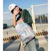Women Girl Leather Hologram Bag Holographic Laser Backpack School Bookbag HOT