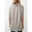 Womens Blouse Tops Long Sleeve Cowl Neck T Shirt Casual Loose Party Pullover CA