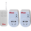 With the TOWE remote control switch 220v a drag two wireless remote control socket 150 meters learning type
