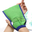 1 PC Shower Spa Exfoliator Two-sided Bath Glove Body Cleaning Scrub Mitt Rub Dead Skin Removal