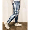 Fashion Mens Stretch Skinny Jeans Biker Slim Fit Denim Straight Pants Trousers