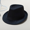 Unisex Straw Fedora Sun Hat Panama Trilby Crushable Mens Lady Foldable Travel