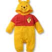 Winnie The Pooh Tiger Newborn Baby Boy Girl Cotton Hoodie Romper Jumpsuit Outfit