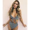 Bikini Swimsuit Set High Waist Women Print Push Up Swimwear Beach Bathing Suit