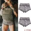 Women Sport Leopard Shorts Push Up Athletic Fitness Yoga Gym Hot Leggings Pants