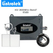 Lintratek 4G LTE Repeater 2600MHz LCD Display Cellular Signal Booster Mini Size FDD 2600 4G Mobile Signal Amplifier Antenna Set