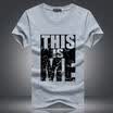 Men Sport T-Shirt Fitness Gym Running Quick Dry Soft Stretch Tee Top Shirt M-XXL