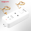 Good work lengon wireless socket plug-in without line engineering plug-in board wiring board 2-bit self-wiring assembly plug-in tow board need to be equipped with power cord&plug