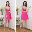 Sexy Lingerie Women Silk Lace Robe Dress Babydoll Nightdress Nightgown Sleepwear