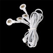 Electrode Lead Wires Connecting Cables with 4 Buttons for Digital TENS Therapy Machine Massager 25mm Plug