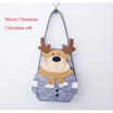 USA STOCK Christmas Party Santa Claus Bags Portable Pouch Kids Candy Bag Decor