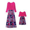 Family Dress Mother&Daughter Matching Girls Daughter Outfits Clothes Dresses