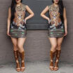 New Women Summer Casual Sleeveless Party Evening Cocktail Short Mini Dress