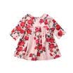 Cute Toddler Kids Baby Girl Princess Floral Party Long Sleeve Tutu Dress Clothes