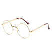Round Simple Glasses frame Fashion Oval casual eyewear Clear lens Metal round Optics Glasses accessory