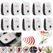 10x Electronic Ultrasonic Pest Reject Mosquito Cockroach Mouse Killer Repeller