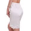 2018 NEW Womens Premium Nylon Daywear Bloomer Slip Pants With Lace Trim M-XXXL