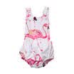 Toddler Baby Kids Girls Cute Romper Flamingo Bodysuit Sunsuit Clothes Outfits