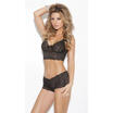 Women Sexy Lingerie Lace Bra G-String Set Dress Underwear Babydoll Sleepwear
