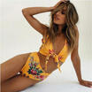 Women High Waist Bikini Set Push Up Padded Ladies Swimsuit Bathing Suit Swimwear