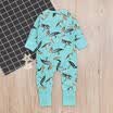 Newborn Baby Boy Girl Long Sleeve Cotton Romper Bodysuit Jumpsuit Outfit