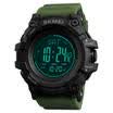 SKMEI Mens Digital Sport Wrist Watch w Altimeter Barometer Thermometer Compass