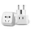 Breakthrough TOP German standard to the national standard power converter socket TZ-38 for foreign use Germany South Korea France etc