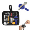 146PCS Professional Watch Repair Tool Kit Watchmaker Case Opener Link Remover Spring Bar Set
