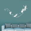 Peter Pan Second Star to the right Wall Sticker Nursery Kids Bedroom Vinyl Decal