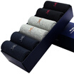 DANCING WOLVES Mens Casual Socks 6 pairs