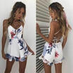 Womens Holiday Mini Playsuit Jumpsuit Rompers Summer Beach Casual Shorts Dress