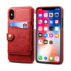 New iPhoneXS Max Mobile Case Apple 8plus Cover XR Holster 6s Rear Cover Red