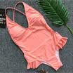 Womens One-Piece Beachwear Swimwear Bathing Push Up Bikini Swimsuit Hot Sasle