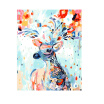 Color Deer DIY Pintura Al óleo Digital De La Mano Decoración De La Pared