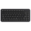 AZIO RCK GUNMETAL black leather wireless Bluetooth mechanical keyboard imported leather including hand support white backlight Bluetooth USB dual mode MAC keyboard