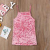 Toddler Kids Baby Girls Princess Velvet Overalls Sleeveless Dress Summer Clothes