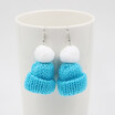 Cute Cap Drop Earrings for Girl Christmas Gift Dangle Earrings
