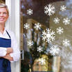 Snowflakes wall decal window vinyl sticker Mural Art holiday Christmas Decor DIY