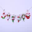 1pcs Marry Christmas Colorful Flags Ornaments Festival Party Xmas Tree Decor